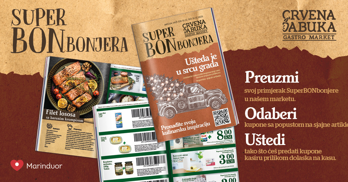 SUPER BONbonjera - Crvena jabuka gastro market Marindvor